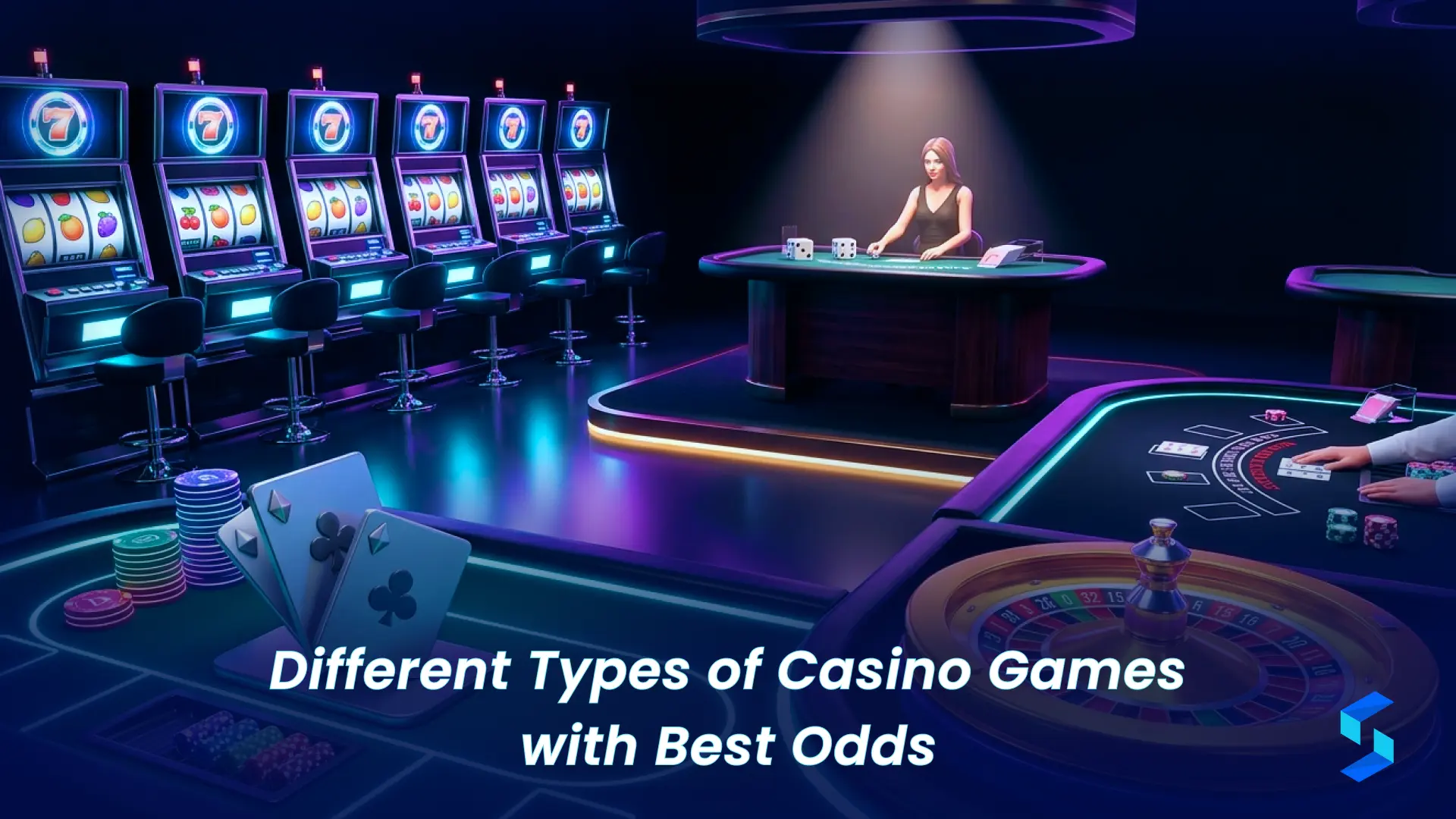 Different Types of Casino Games with Best Odds