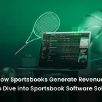 Sportsbook software revenue model showing odds engine, risk management, and betting data analytics in modern iGaming platforms