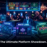 Comparison of custom, white-label, and turnkey iGaming platform models for operators choosing the right build strategy in 2026