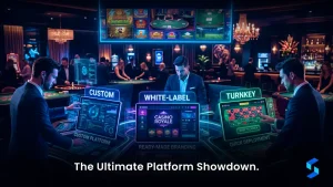 Comparison of custom, white-label, and turnkey iGaming platform models for operators choosing the right build strategy in 2026
