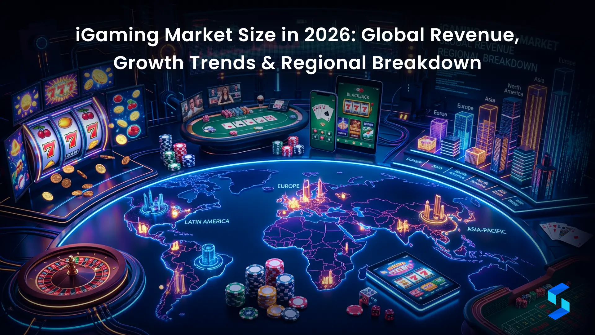 iGaming Market Size in 2026: Global Revenue, Growth Trends & Regional Breakdown