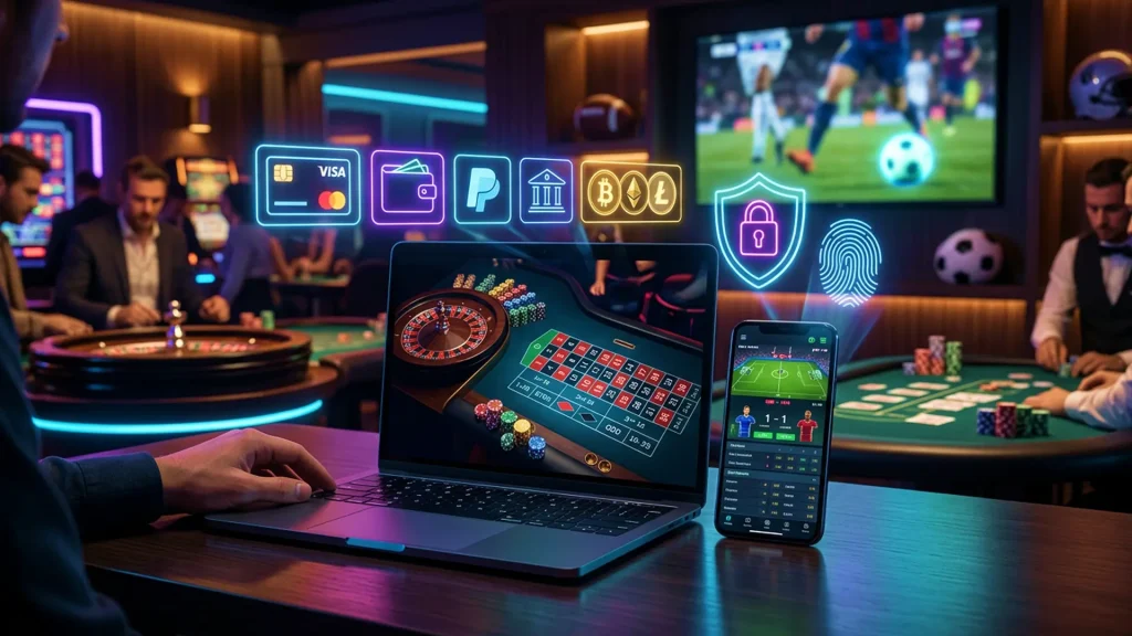 Payment integration guide for casino and sportsbook platforms showing provider selection, crypto setup, and approval rate optimisation for iGaming operators in 2026
