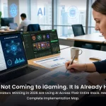 AI use case architecture diagram for iGaming platforms - personalisation engine, fraud detection, CRM automation, and predictive analytics for casino and sportsbook operators