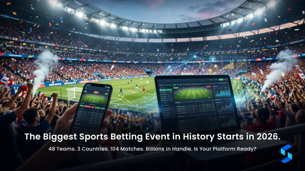 Sportsbook platform architecture and opportunity overview for FIFA World Cup 2026 - built for peak traffic, live betting, and multi-market operation