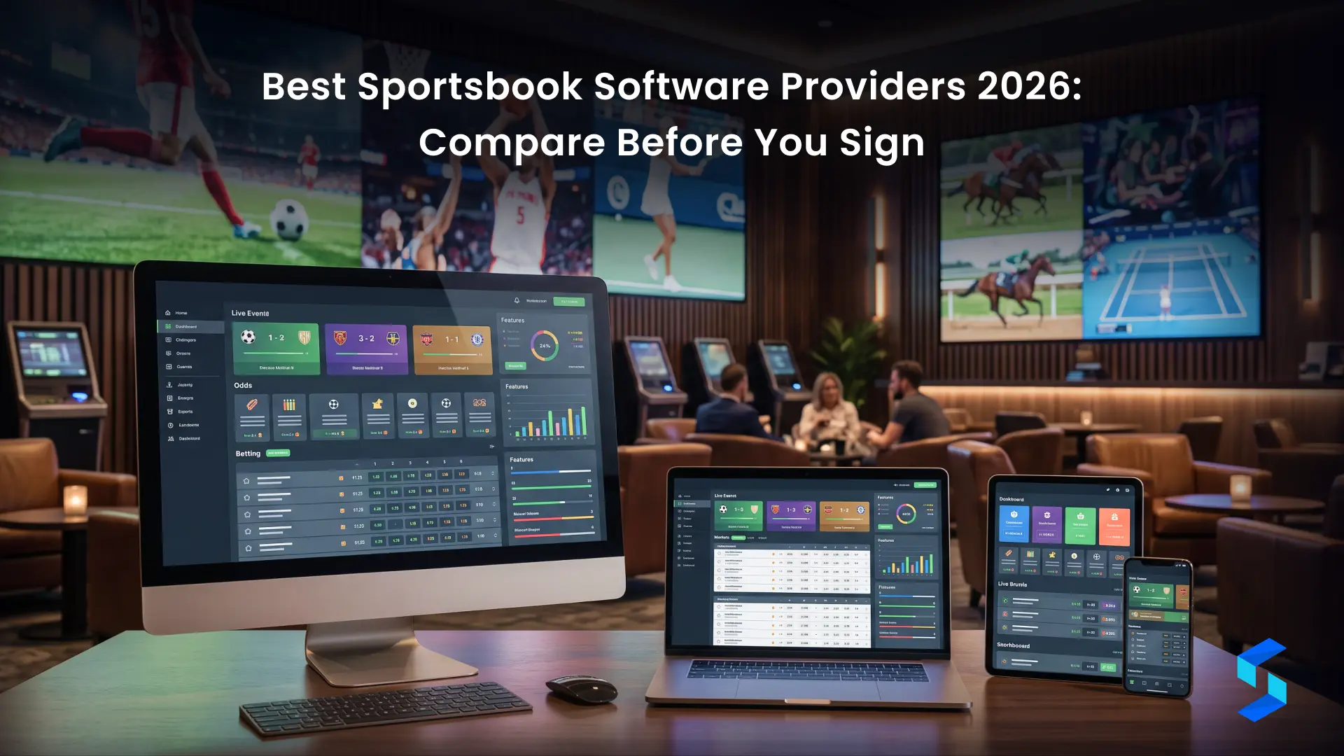 Best Sportsbook Software Providers in 2026: Compared by Feature, Price & Market