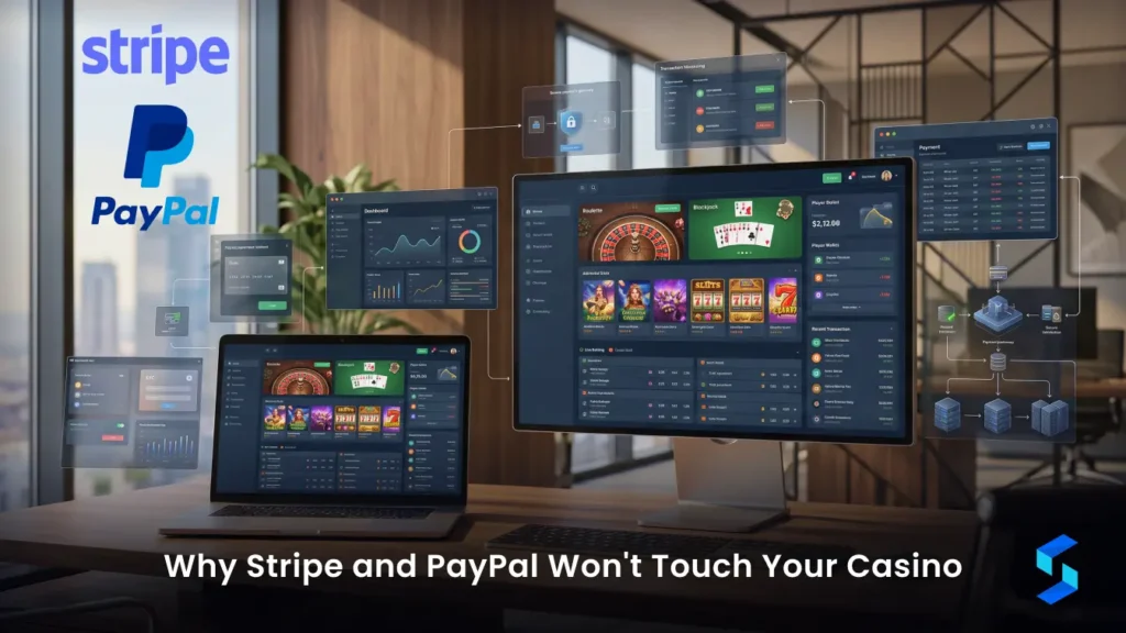 Why Stripe and PayPal Won't Touch Your Casino