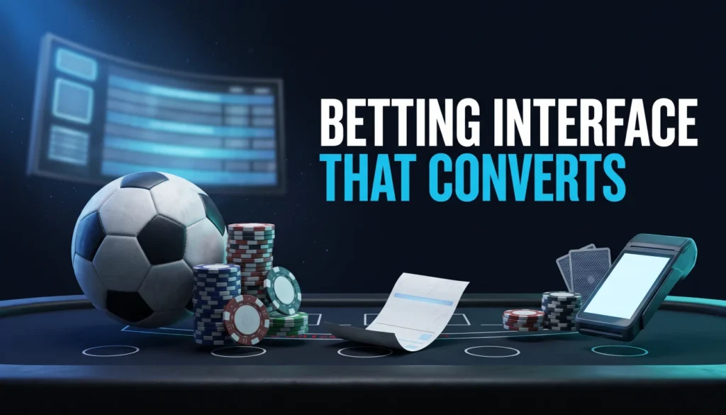 Sportsbook Interface Design: Attention vs Bet Conversion