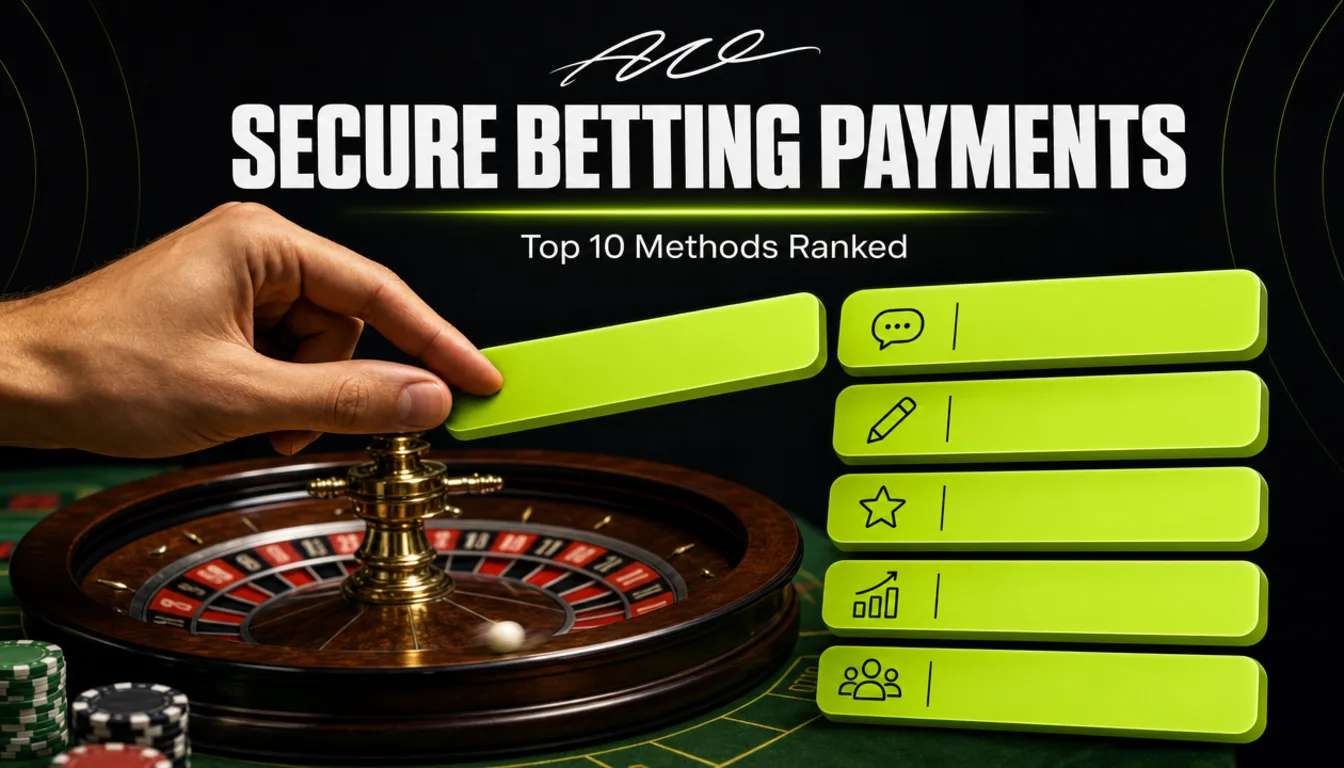 Top 10 Most Secure Betting Payment Method Ranked for Bettors